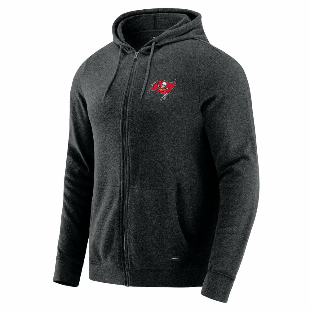 J. Palmer Players Lounge Tri-Blend Full-Zip Hoodie - Tampa Bay Buccaneers