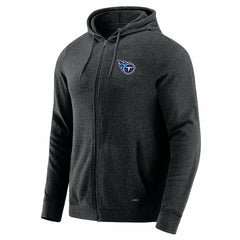 J. Palmer Players Lounge Tri-Blend Full-Zip Hoodie - Tennessee Titans