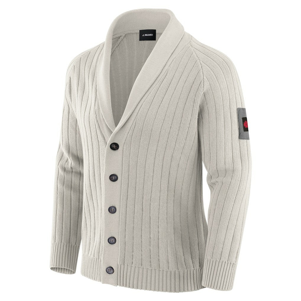 J. Palmer The Playmaker Cardigan Raglan Sweater - Kansas City Chiefs