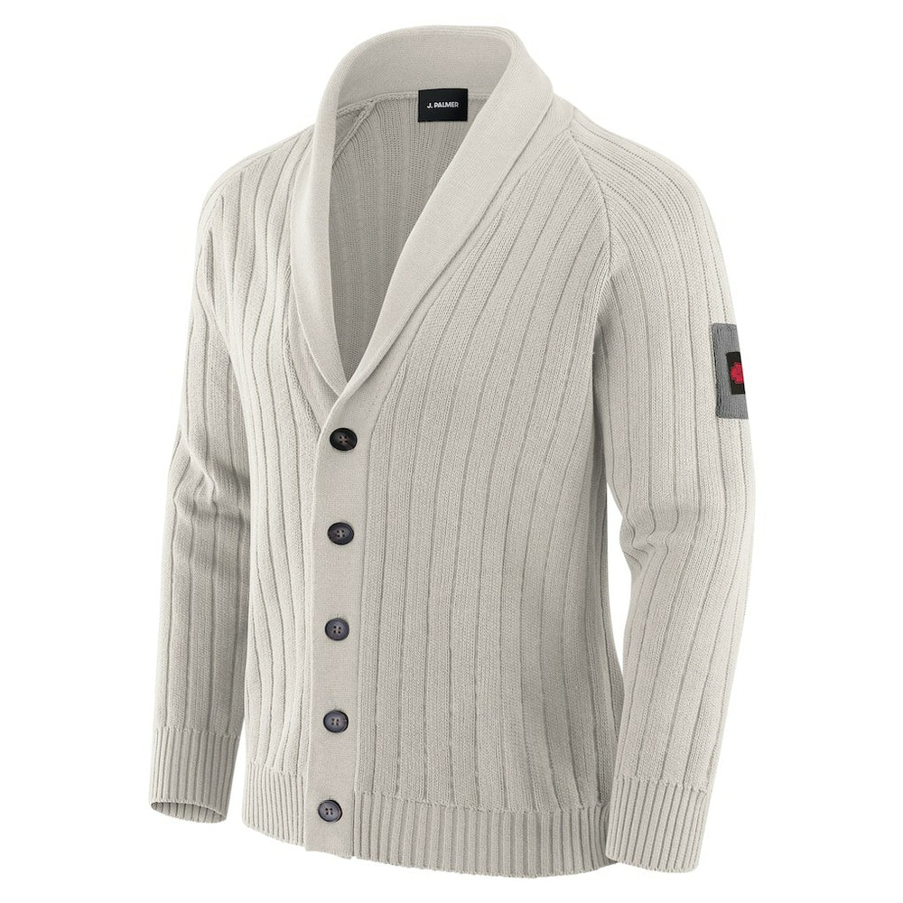 J. Palmer The Playmaker Cardigan Raglan Sweater - Kansas City Chiefs