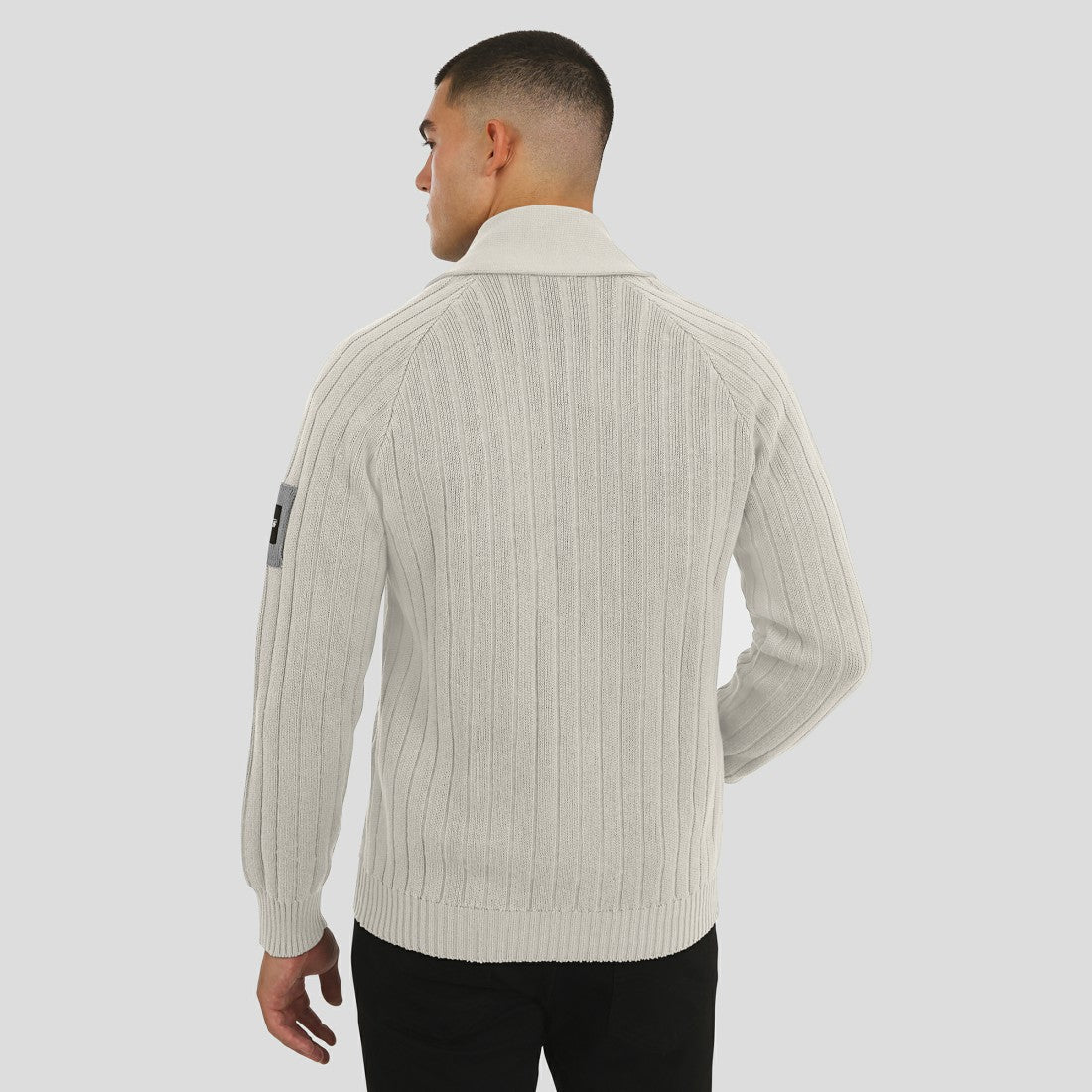 J. Palmer The Playmaker Cardigan Raglan Sweater - New York Jets