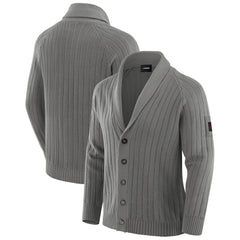 J. Palmer The Playmaker Cardigan Raglan Sweater - Buffalo Bills