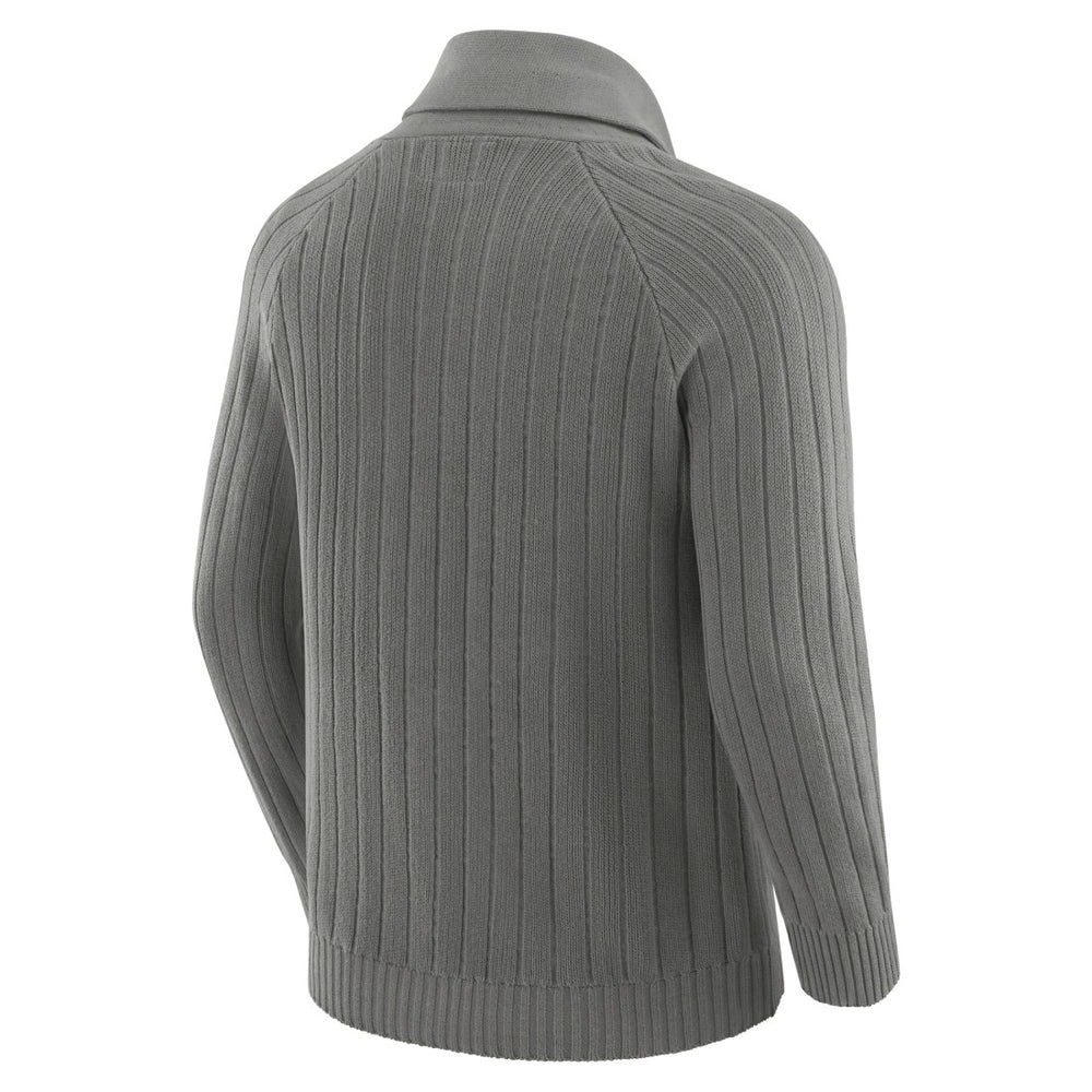 J. Palmer The Playmaker Cardigan Raglan Sweater - Green Bay Packers
