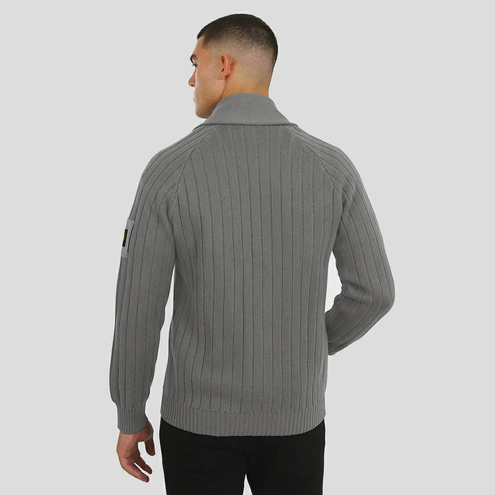 J. Palmer The Playmaker Cardigan Raglan Sweater - Pittsburgh Steelers