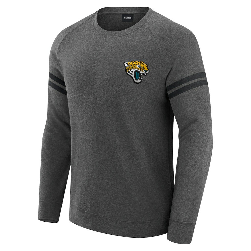 J. Palmer Players Lounge Raglan Tri-Blend Sweatshirt - Jacksonville Jaguars