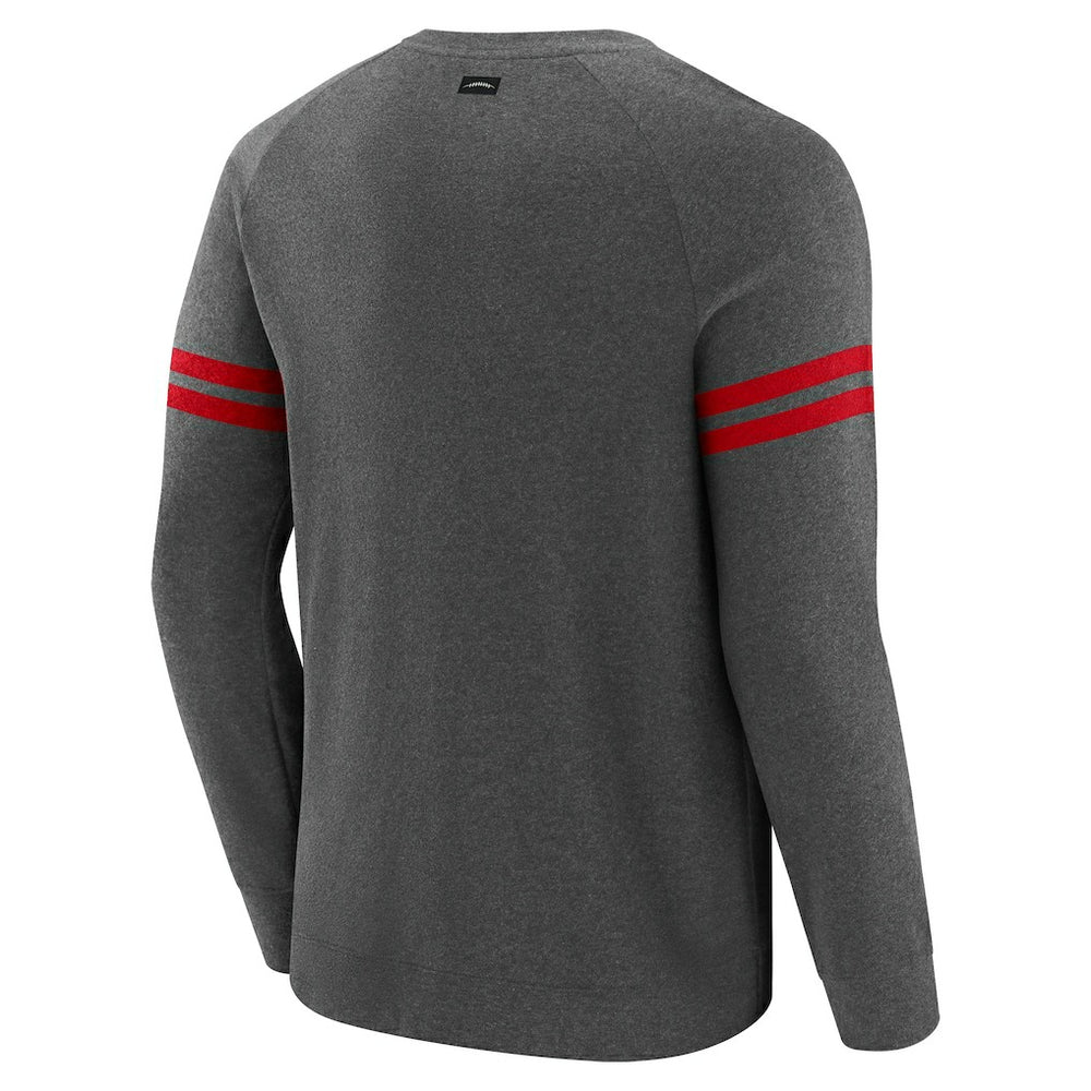 J. Palmer Players Lounge Raglan Tri-Blend Sweatshirt - Atlanta Falcons