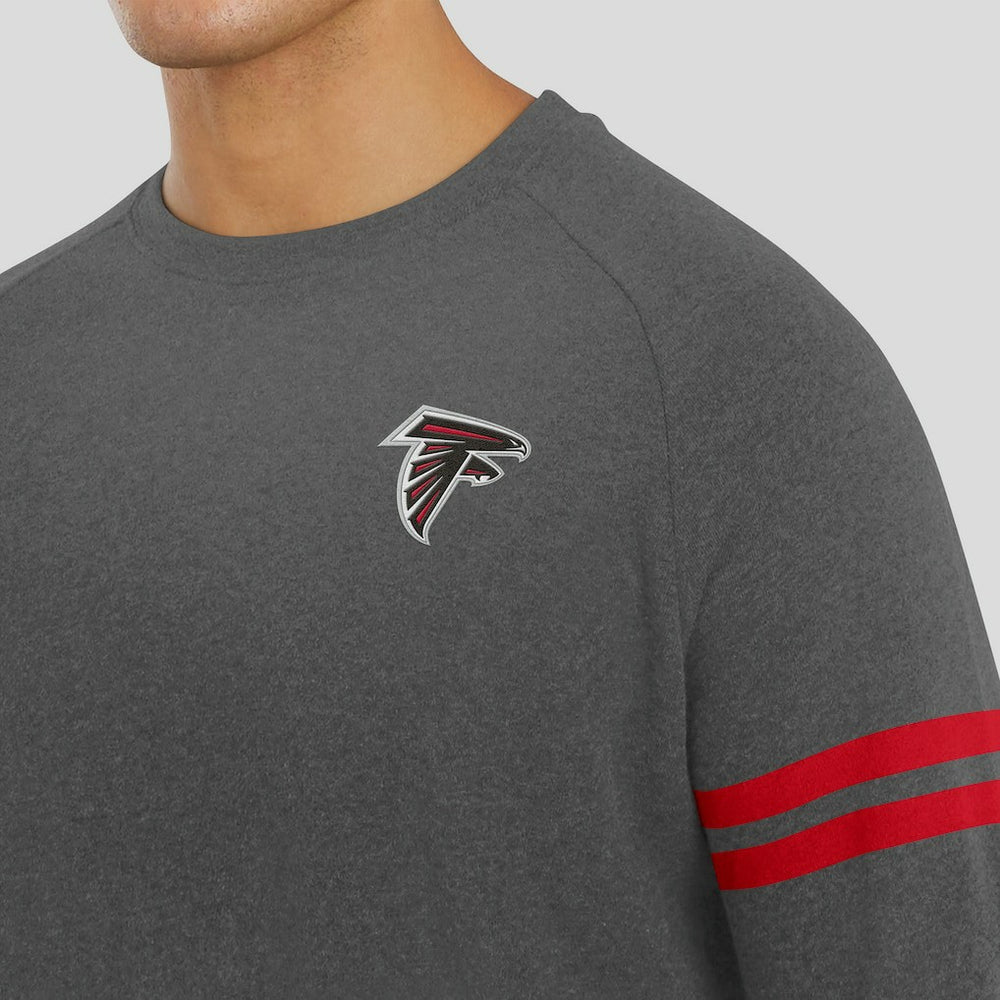 J. Palmer Players Lounge Raglan Tri-Blend Sweatshirt - Atlanta Falcons