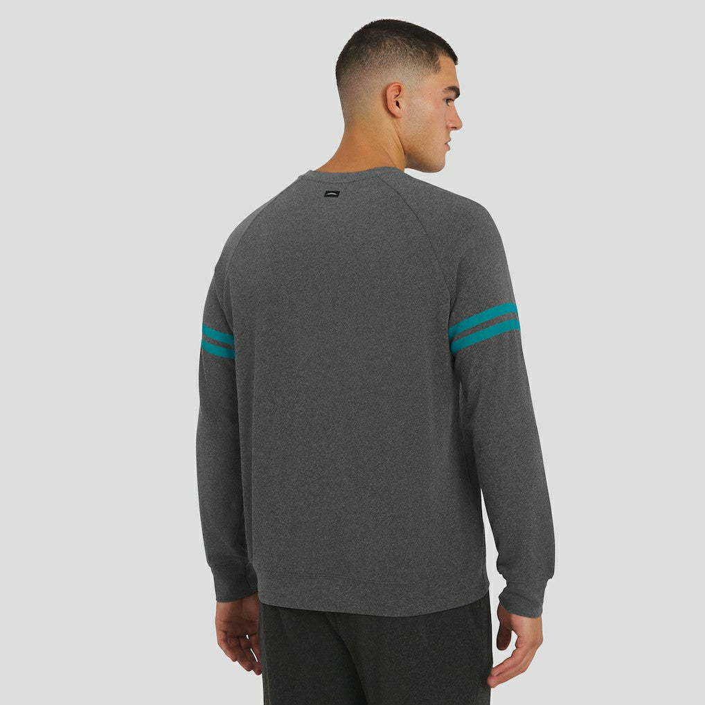 J. Palmer Players Lounge Raglan Tri-Blend Sweatshirt - Miami Dolphins