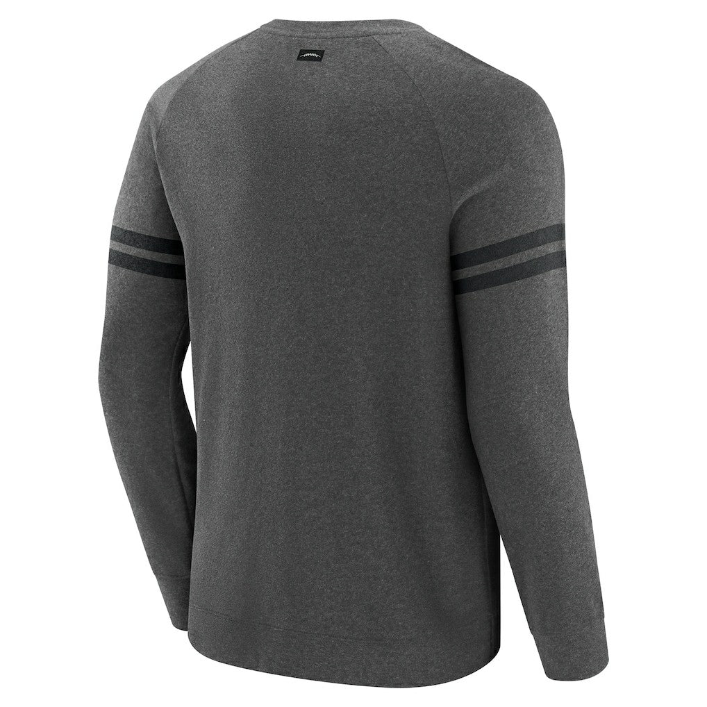 J. Palmer Players Lounge Raglan Tri-Blend Sweatshirt - New Orleans Saints