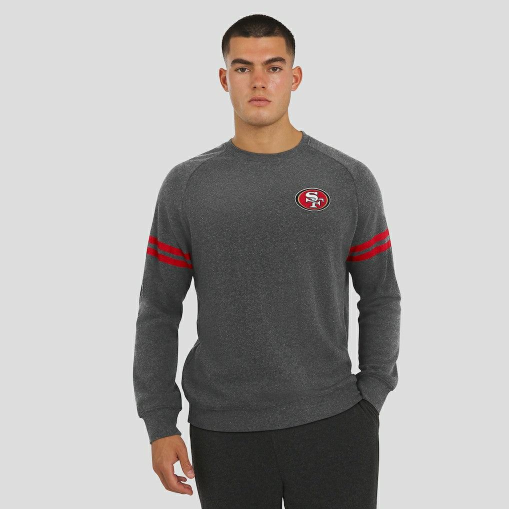 J. Palmer Players Lounge Raglan Tri-Blend Sweatshirt - San Francisco 49ers