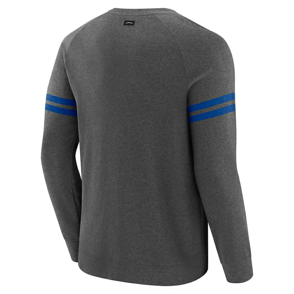 J. Palmer Players Lounge Raglan Tri-Blend Sweatshirt - Buffalo Bills