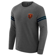 J. Palmer Players Lounge Raglan Tri-Blend Sweatshirt - Chicago Bears