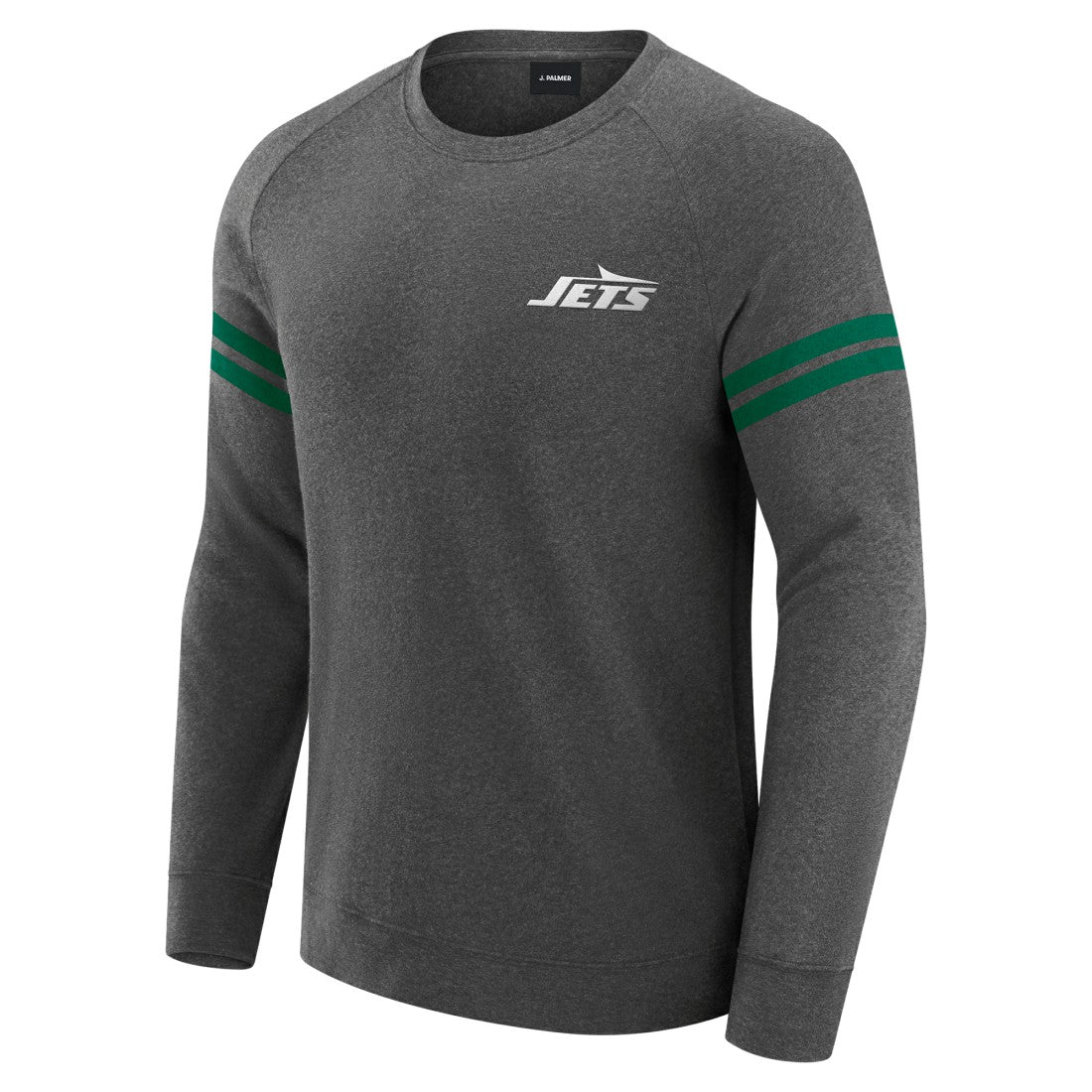 J. Palmer Players Lounge Raglan Tri-Blend Sweatshirt - New York Jets