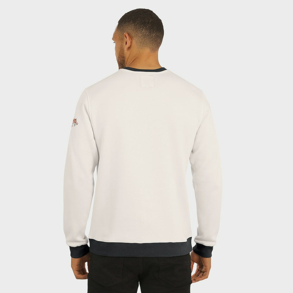 Darius Rucker Collection Colorblock Pullover Sweatshirt - Cincinnati Bengals