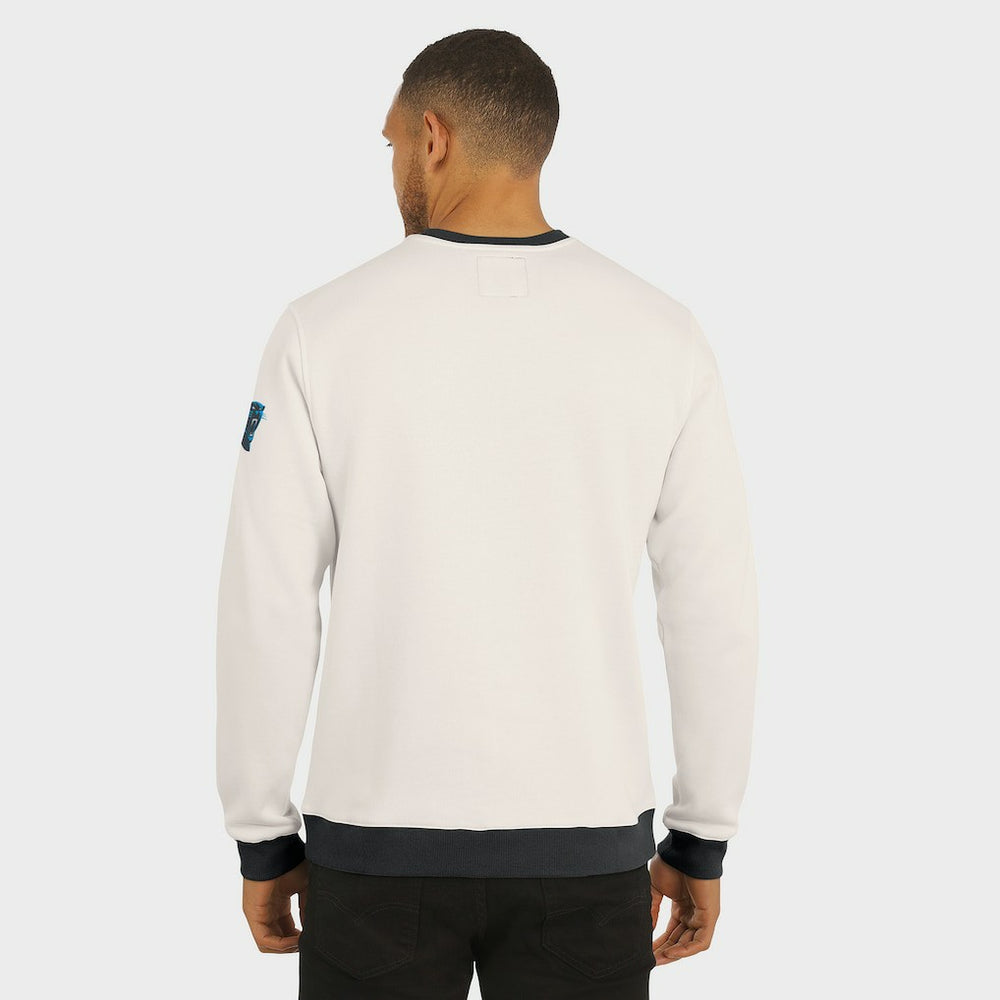 Darius Rucker Collection Colorblock Pullover Sweatshirt - Carolina Panthers