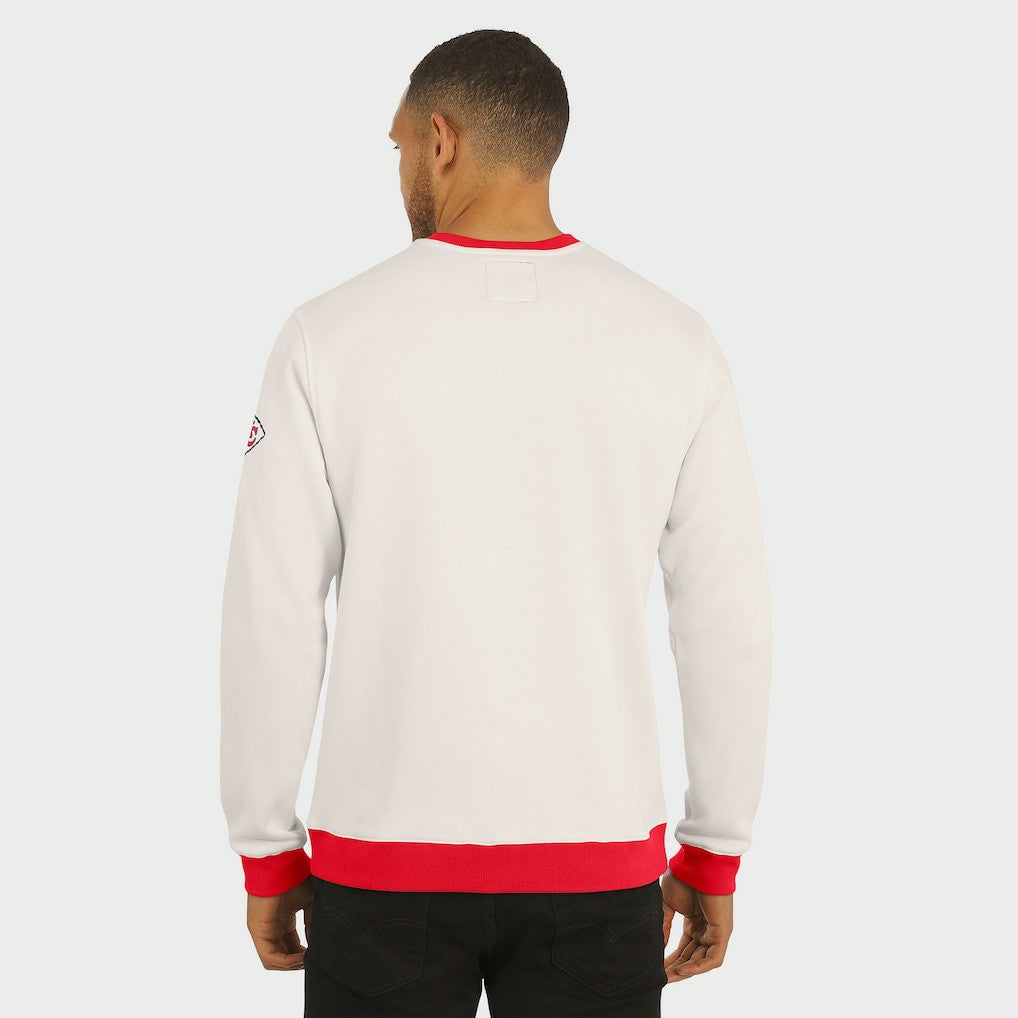Darius Rucker Collection Colorblock Pullover Sweatshirt - Kansas City Chiefs