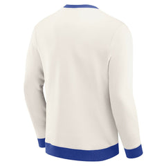 Darius Rucker Collection Colorblock Pullover Sweatshirt - Los Angeles Rams