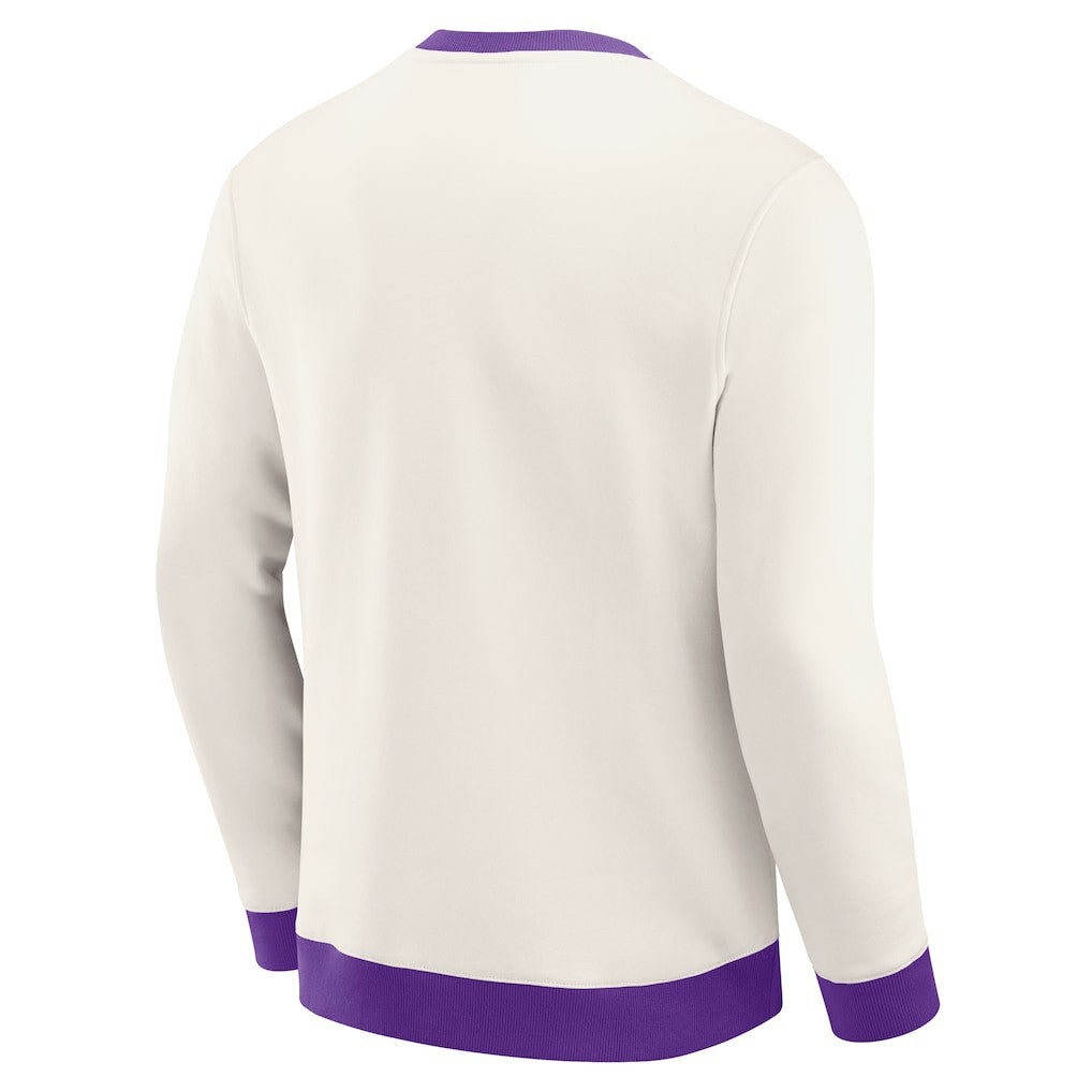 Darius Rucker Collection Colorblock Pullover Sweatshirt - Minnesota Vikings