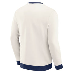 Darius Rucker Collection Colorblock Pullover Sweatshirt - New York Giants