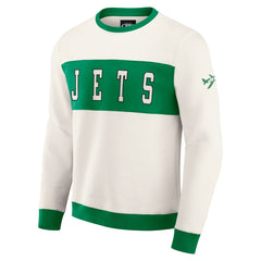 Darius Rucker Collection Colorblock Pullover Sweatshirt - New York Jets
