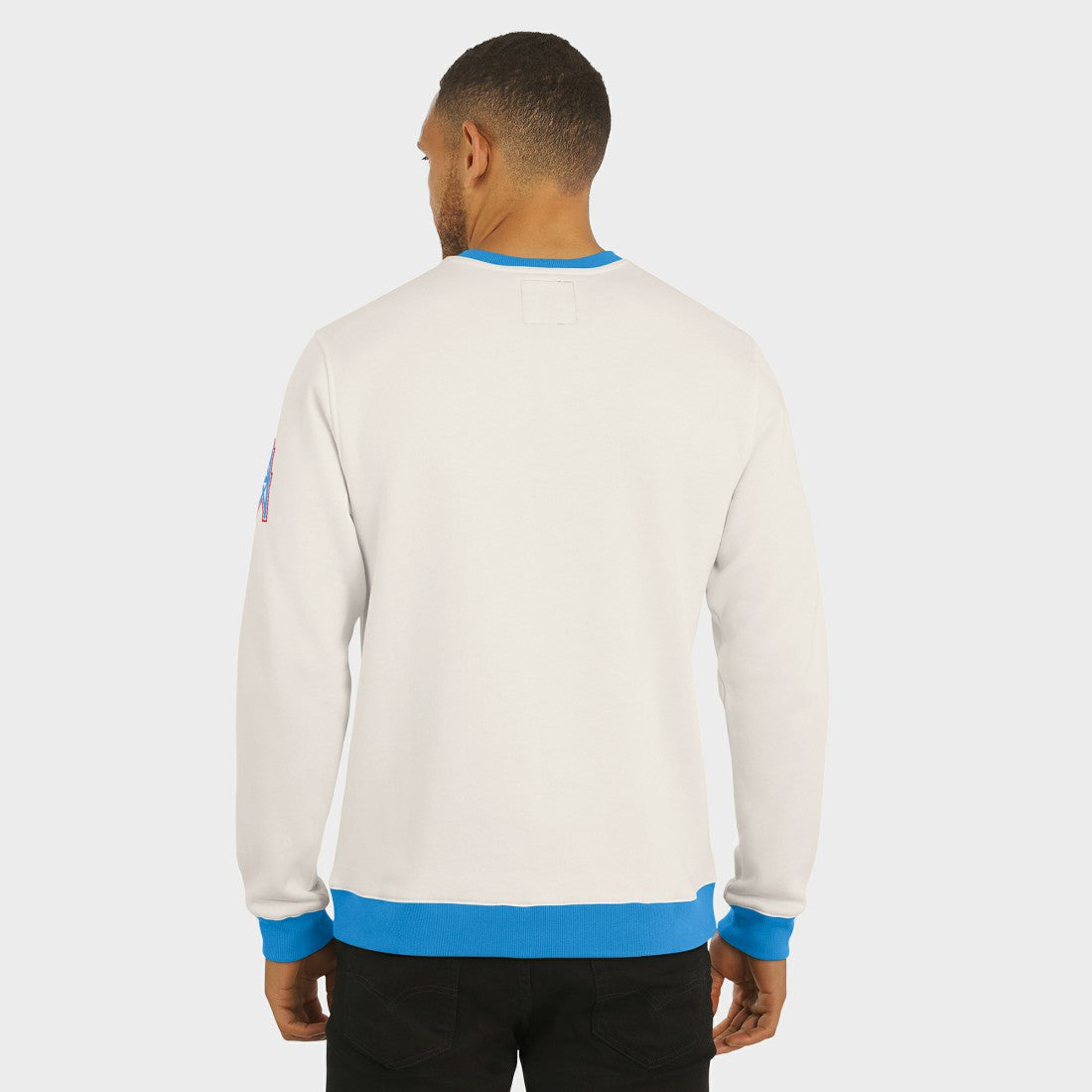 Darius Rucker Collection Colorblock Pullover Sweatshirt - Tennessee Titans