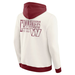 Darius Rucker Collection Distressed Graphics Full-Zip Hoodie - Washington Commanders