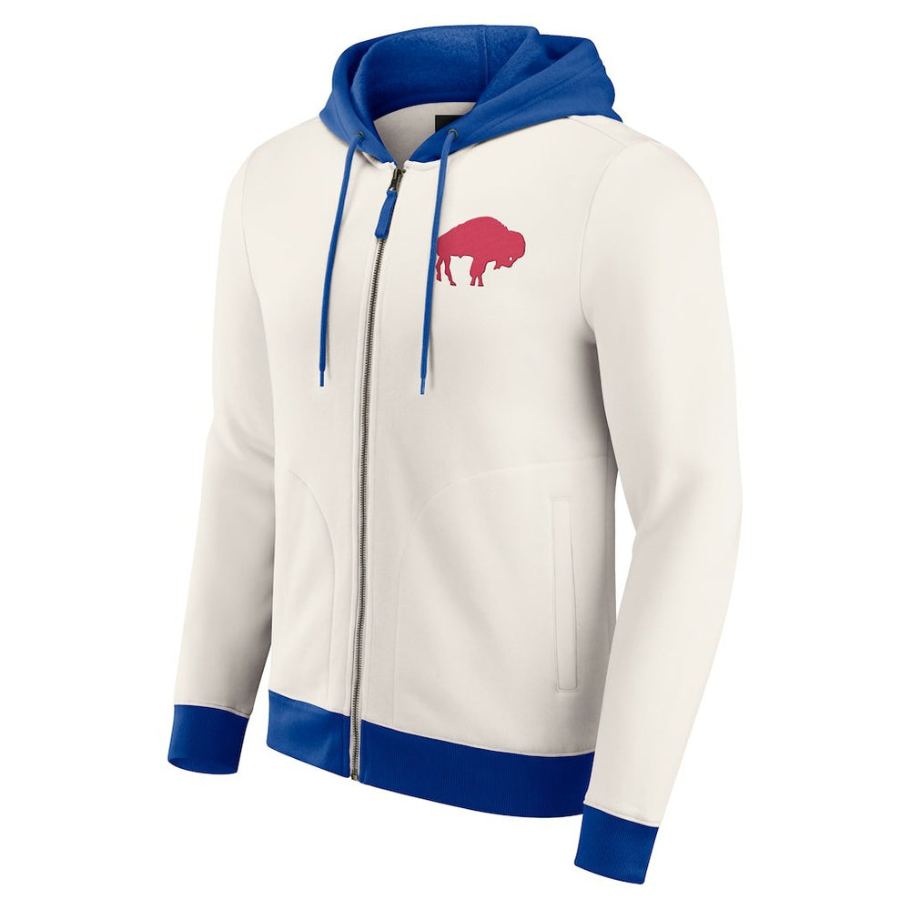 Darius Rucker Collection Distressed Graphics Full-Zip Hoodie - Buffalo Bills