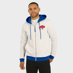 Darius Rucker Collection Distressed Graphics Full-Zip Hoodie - Buffalo Bills