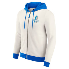 Darius Rucker Collection Distressed Graphics Full-Zip Hoodie - Detroit Lions