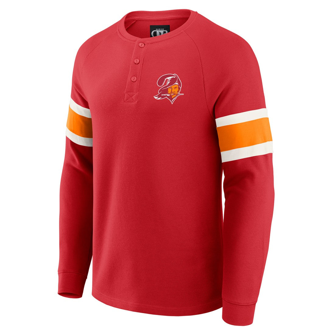 Darius Rucker Collection Waffle-Knit Raglan Long Sleeve Henley T-Shirt - Tampa Bay Buccaneers