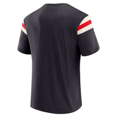 Darius Rucker Collection Football Stripe Sleeve T-Shirt - Houston Texans