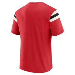 Darius Rucker Collection Football Stripe Sleeve T-Shirt - Atlanta Falcons