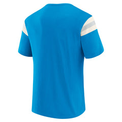 Darius Rucker Collection Football Stripe Sleeve T-Shirt - Detroit Lions