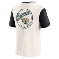 Darius Rucker Collection Henley Colorblock Slub Pocket T-Shirt - Jacksonville Jaguars