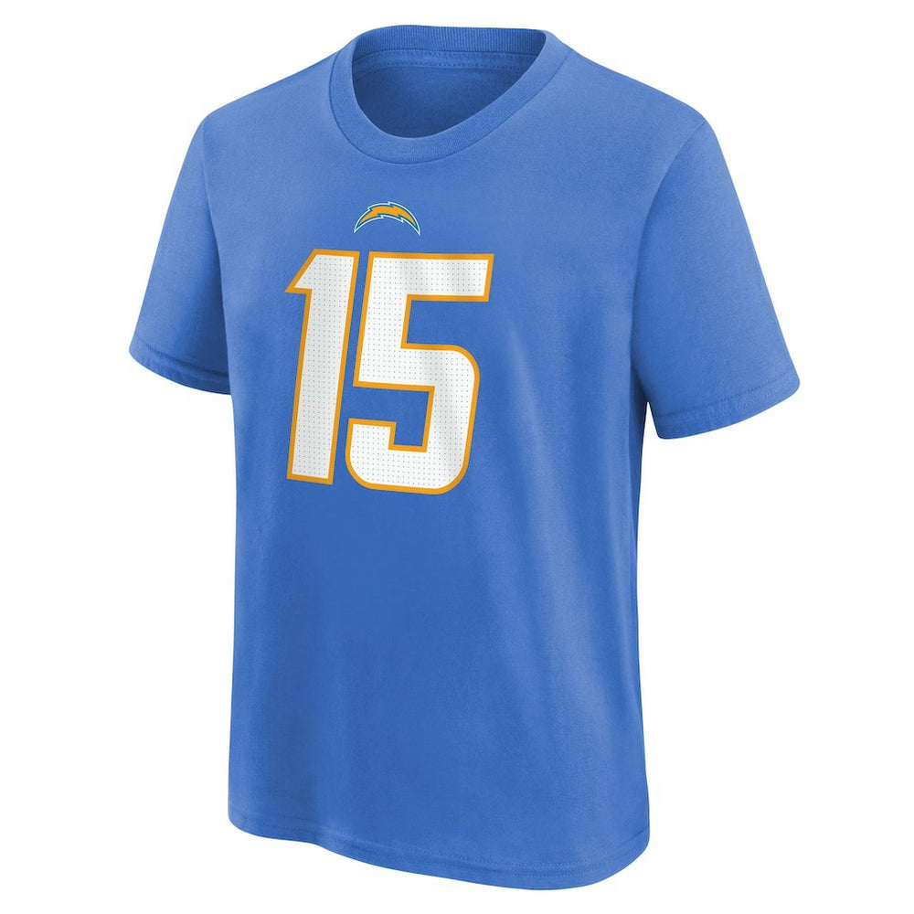 Ladd McConkey  Youth Player Name & Number T-Shirt - Los Angeles Chargers
