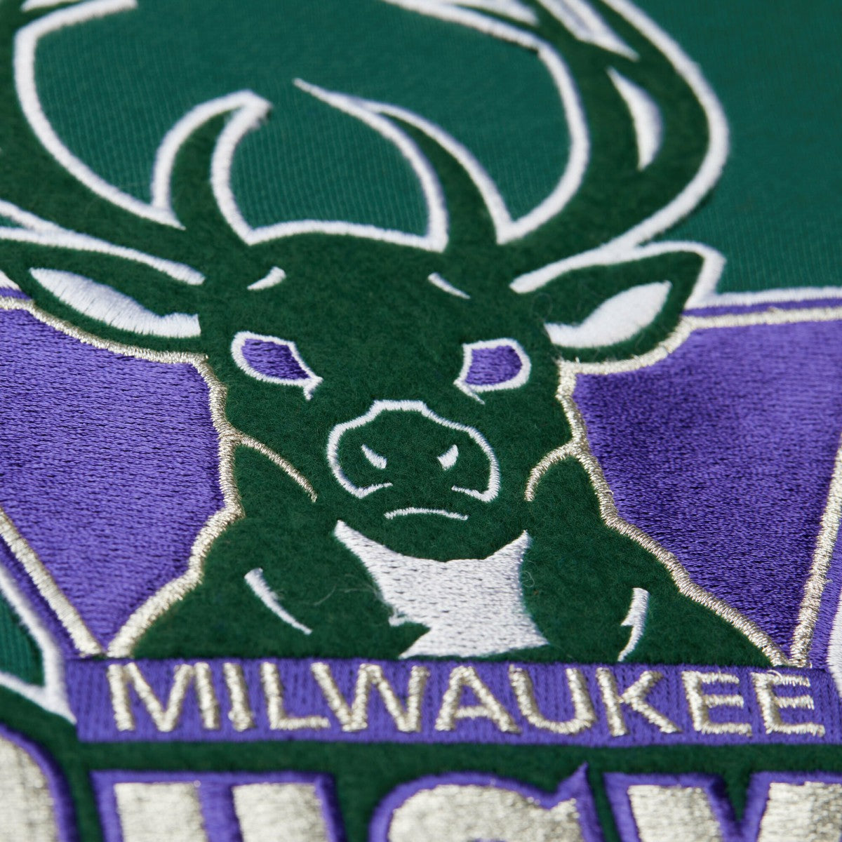 NBA Milwaukee Bucks Hardwood Classics Team Origins Fleece Pullover Hoodie