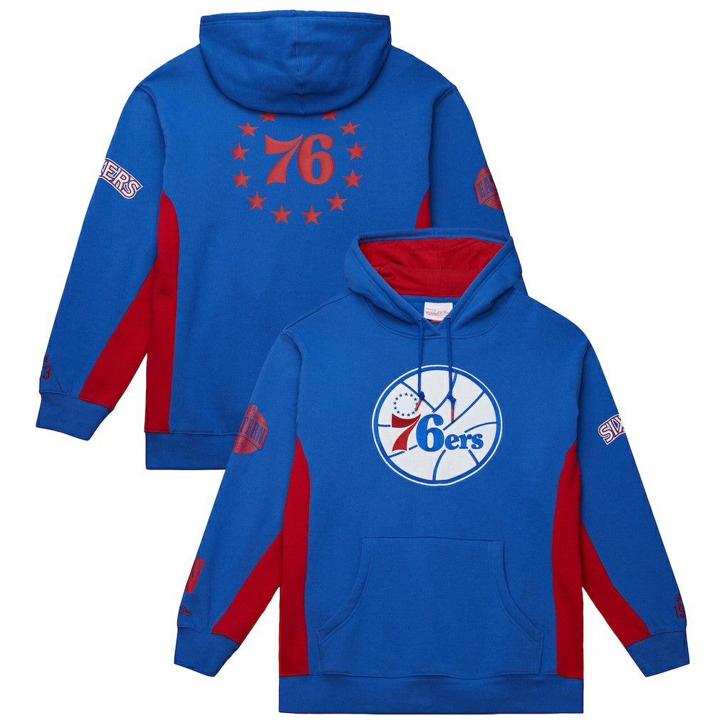 NBA Philadelphia 76ers Hardwood Classics Team Origins Fleece Pullover Hoodie