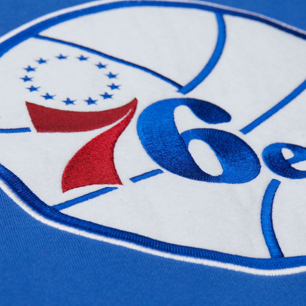 NBA Philadelphia 76ers Hardwood Classics Team Origins Fleece Pullover Hoodie