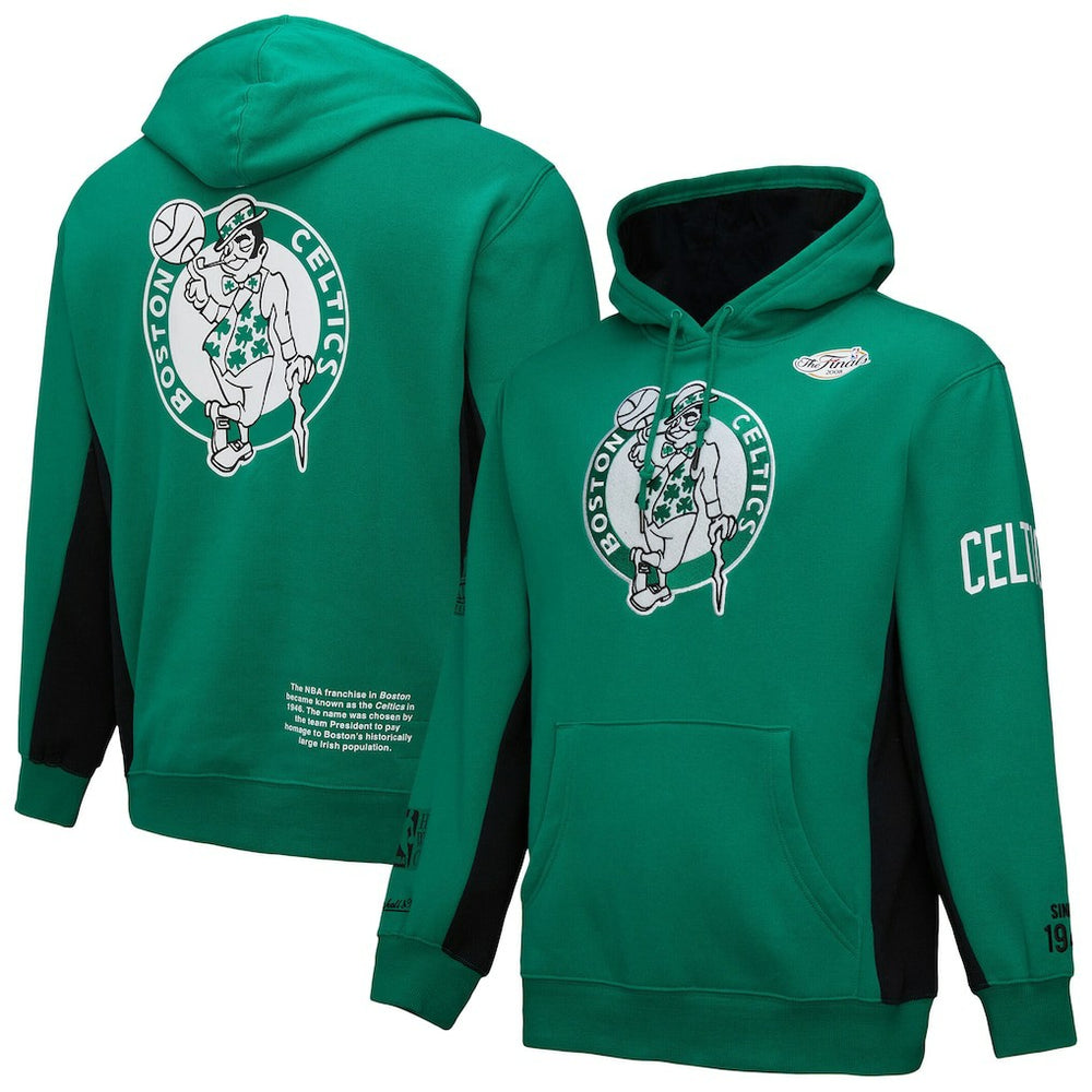NBA Boston Celtics Hardwood Classics Team Origins Fleece Pullover Hoodie