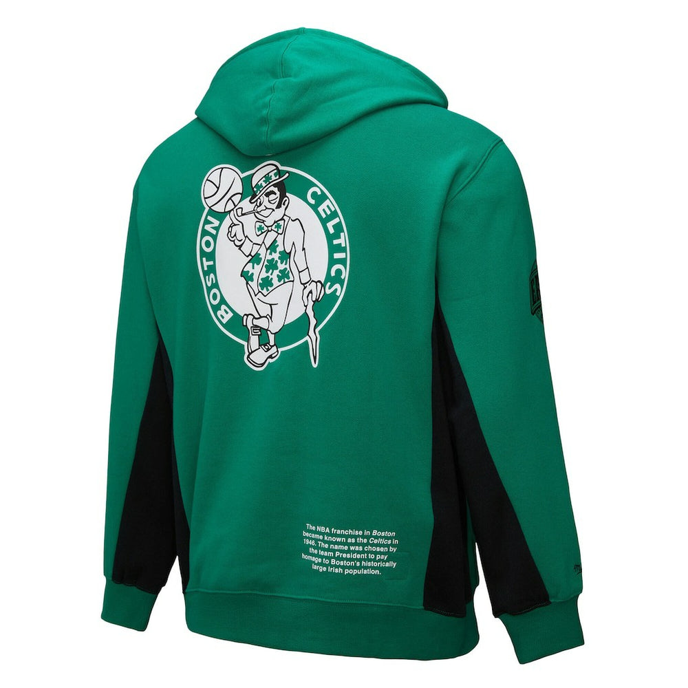 NBA Boston Celtics Hardwood Classics Team Origins Fleece Pullover Hoodie