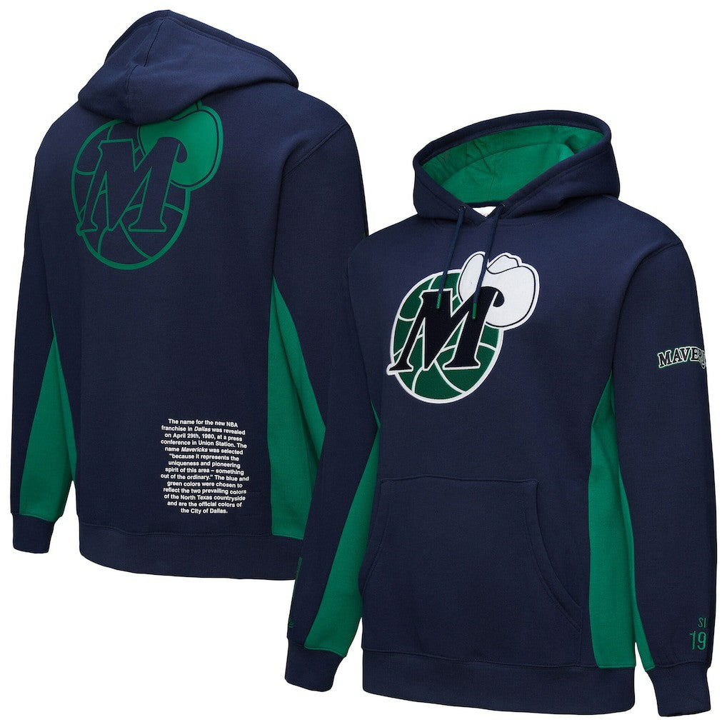 NBA Dallas Mavericks Hardwood Classics Team Origins Fleece Pullover Hoodie sale