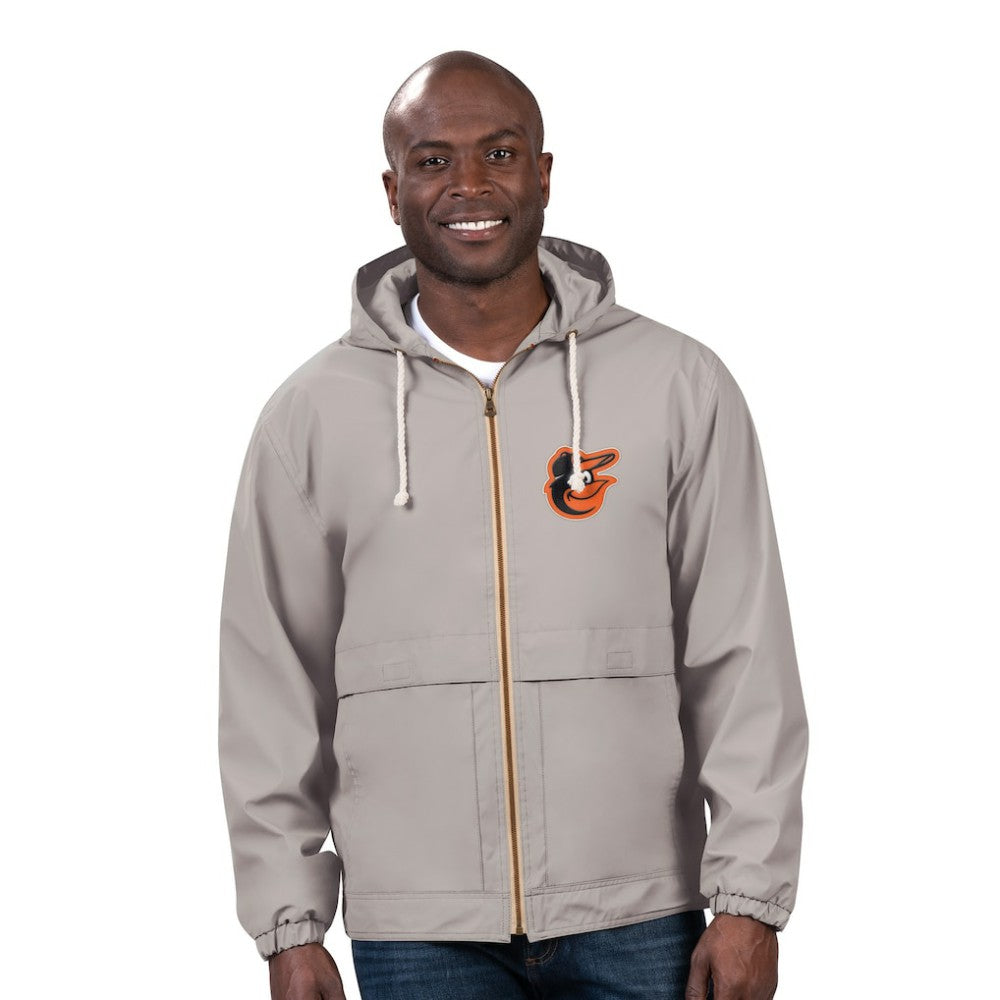 MLB Baltimore Orioles G-III Sports by Carl Banks Full-Zip Rain Jacket