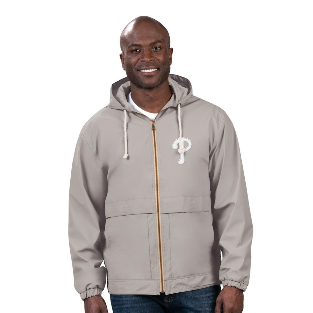 MLB Philadelphia Phillies G-III Sports by Carl Banks Full-Zip Rain Jacket