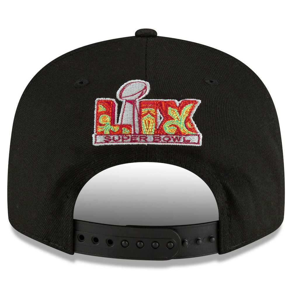 Super Bowl LIX Tarmac Split Panel 9FIFTY Snapback Hat - Philadelphia Eagles