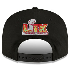 Super Bowl LIX Tarmac Split Panel 9FIFTY Snapback Hat - Philadelphia Eagles