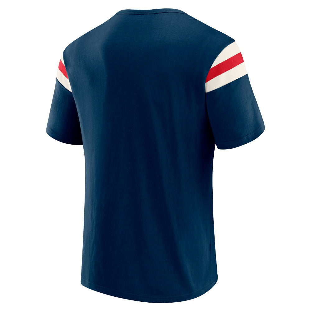 MLB Minnesota Twins Darius Rucker Collection by Fanatics Distressed Sleeve Stripe T-Shirt