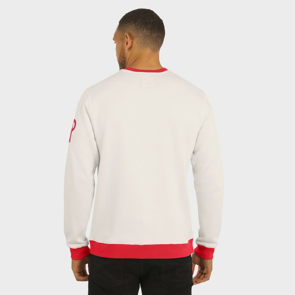 MLB Philadelphia Phillies Darius Rucker Collection by Fanatics Colorblock Crewneck Sweatshirt