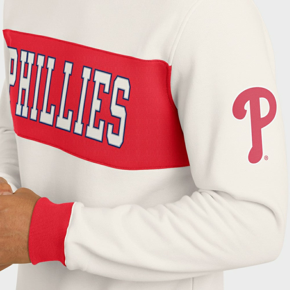 MLB Philadelphia Phillies Darius Rucker Collection by Fanatics Colorblock Crewneck Sweatshirt