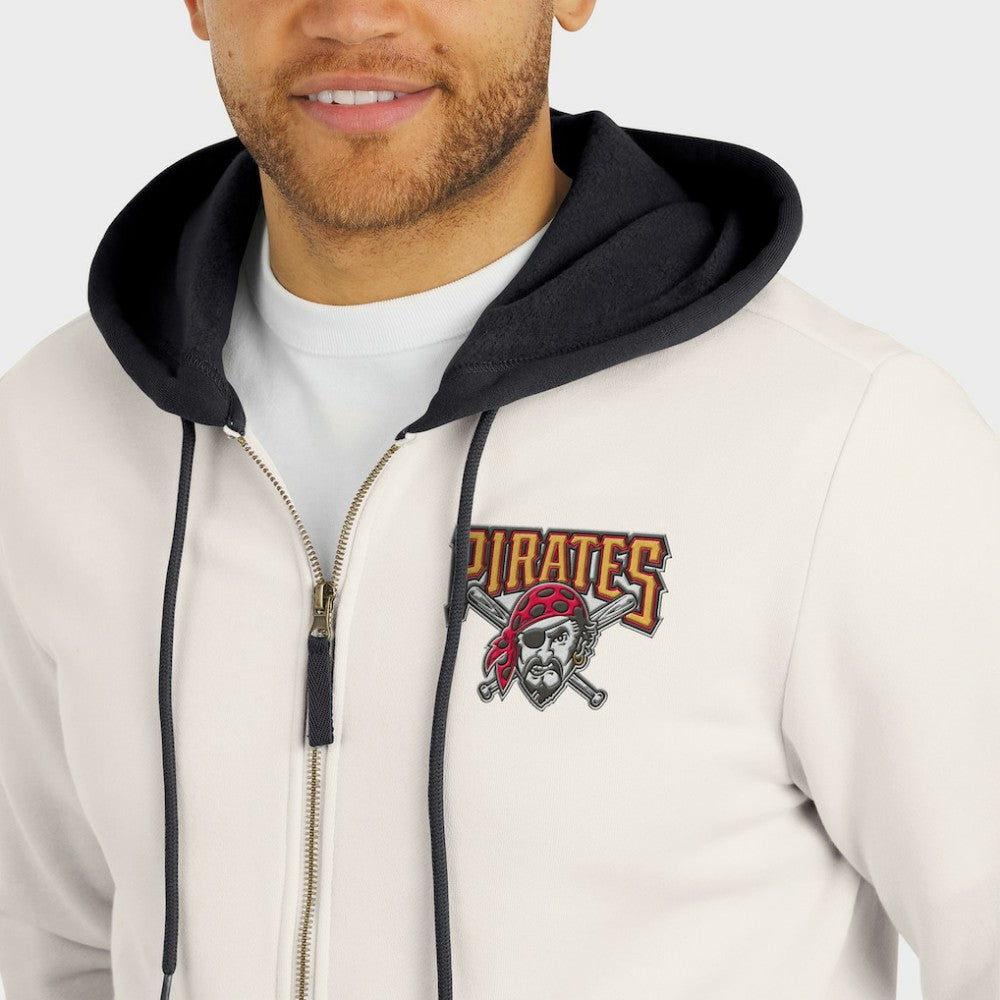 MLB Pittsburgh Pirates Darius Rucker Collection by Fanatics Men's Polar Fleece Full-Zip Hoodie