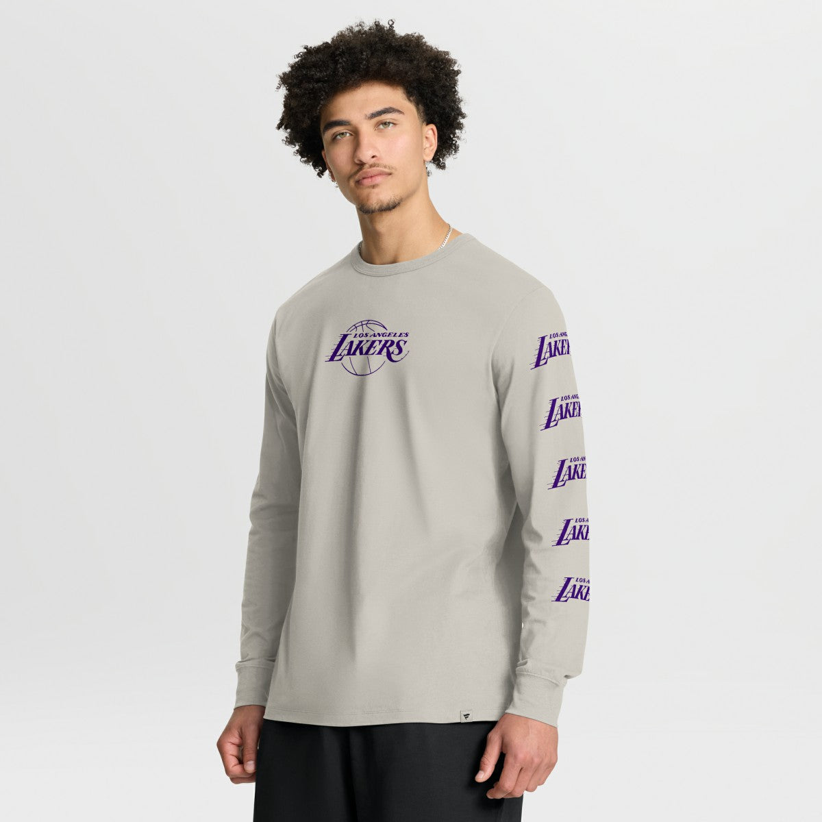 NBA Los Angeles Lakers Crossover Collection Ball Screen Action Premium Long Sleeve T-Shirt